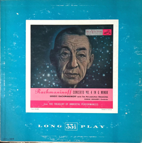 Rachmaninoff Played By Sergei Rachmaninoff With The