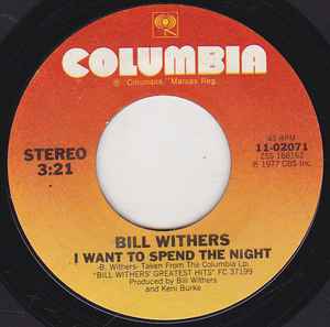 I Want To Spend The Night (Vinyl, 7