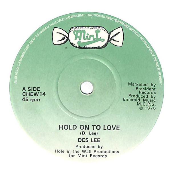 baixar álbum Des Lee - Hold On To Love Angel Of Love