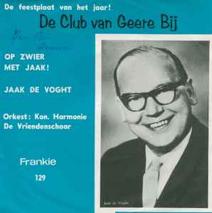 Jaak De Voght - De Club Van Geere Bij album cover