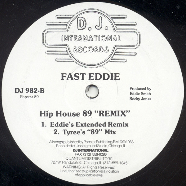descargar álbum Fast Eddie - Hip House 89 Remix