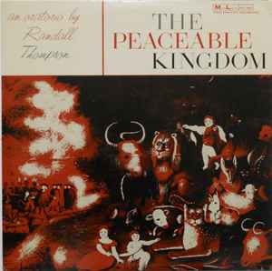 Randall Thompson - The Peaceable Kingdom album cover