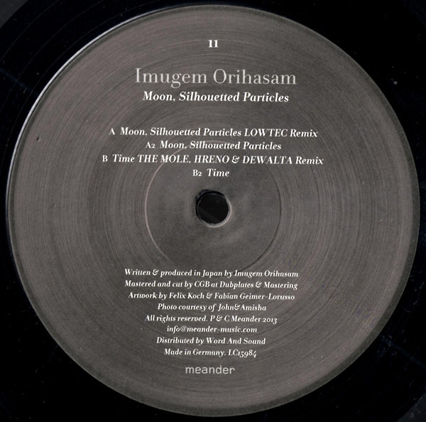 Imugem Orihasam – Moon, Silhouetted Particles