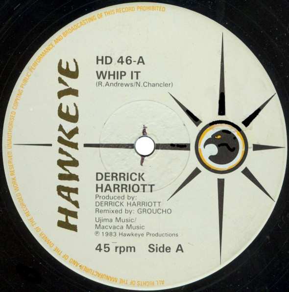 Derrick Harriott – Let It Whip (1983, Vinyl) - Discogs