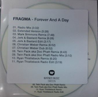 ladda ner album Fragma - Forever And A Day