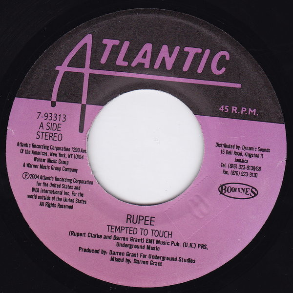 Rupee – Tempted To Touch (2004, Vinyl) - Discogs