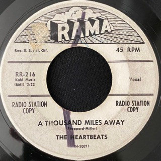 The Heartbeats - A Thousand Miles Away | Releases | Discogs