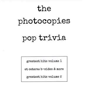 The Photocopies - Pop Trivia