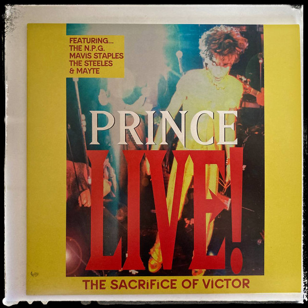 Prince – Live! The Sacrifice Of Victor (2022, Yellow Vinyl, Vinyl