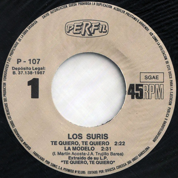 télécharger l'album Los Suris - Te Quiero Te Quiero Papá