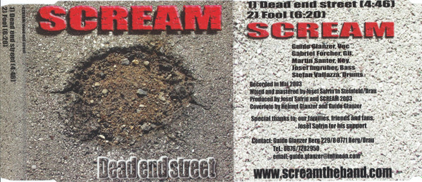 descargar álbum Scream - Dead End Street