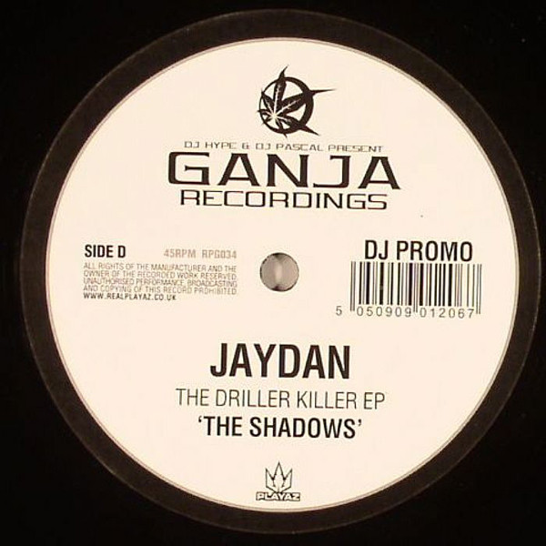 Jaydan - The Driller Killer EP | Ganja Records (RPG034) - 2