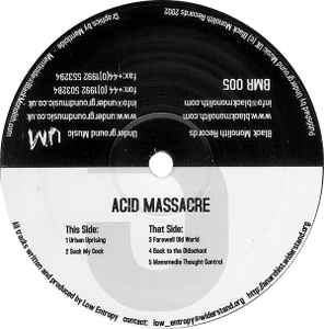 Low Entropy - Acid Massacre album cover