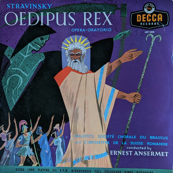 Stravinsky – Oedipus Rex (1956, Box, Vinyl) - Discogs