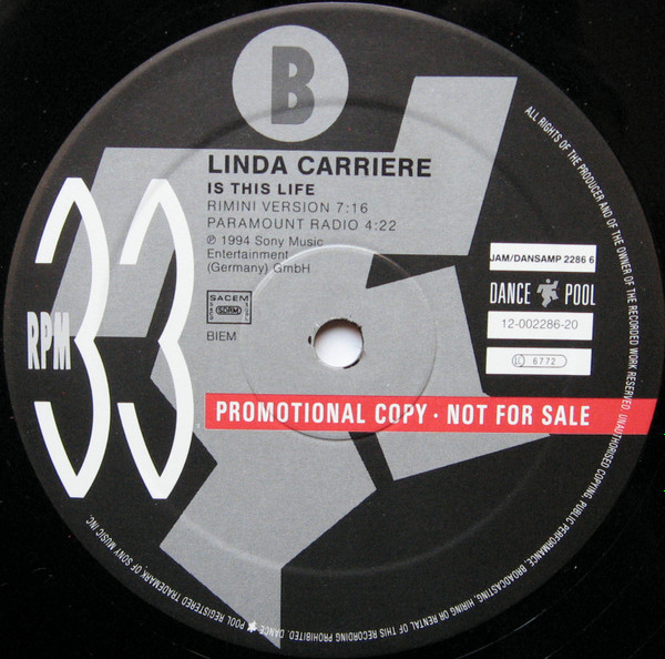 Album herunterladen Linda Carriere - Is This Life