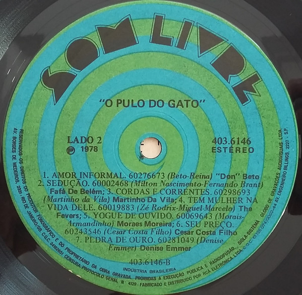 baixar álbum Various - O Pulo Do Gato