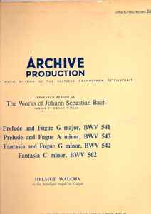 Prelude and Fugue in A minor, BWV 543 – Johann Sebastian Bach