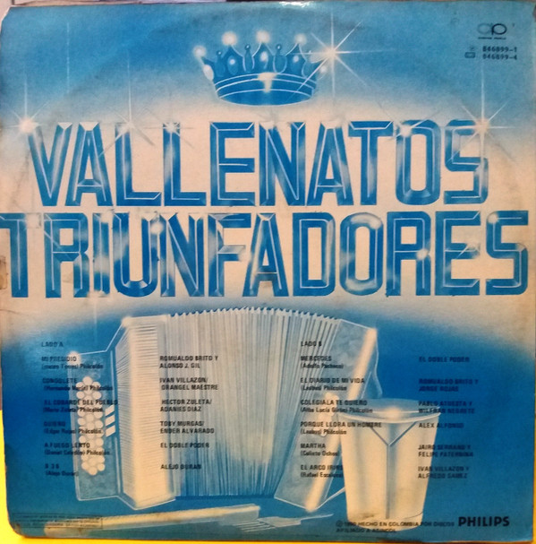 last ned album Various - Vallenatos Triunfadores