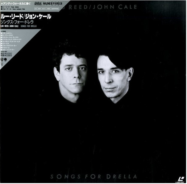 Lou Reed / John Cale – Songs For Drella (1990, Laserdisc) - Discogs