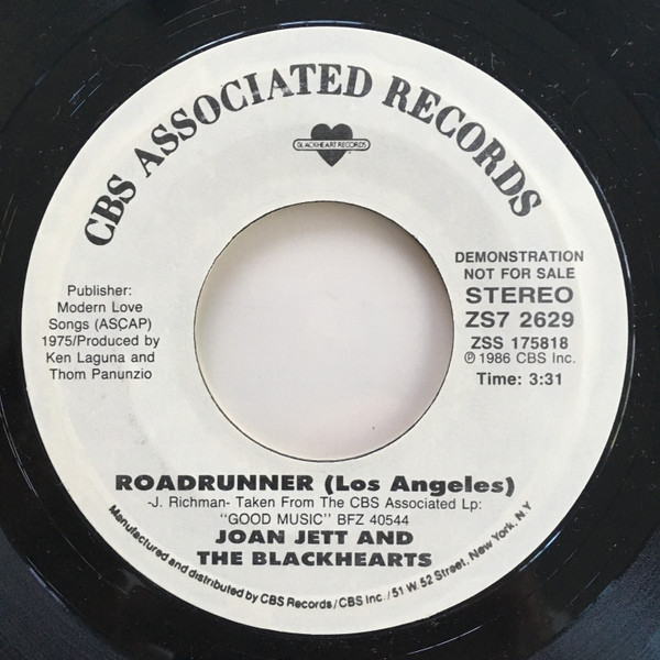 last ned album Joan Jett & The Blackhearts - Roadrunner Los Angeles