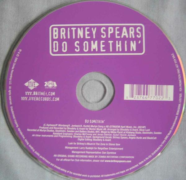 Britney Spears – Do Somethin' (2005, CD) - Discogs