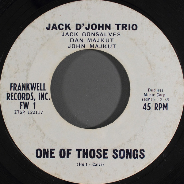 last ned album Jack D'John Trio - One Of Those Songs Sway