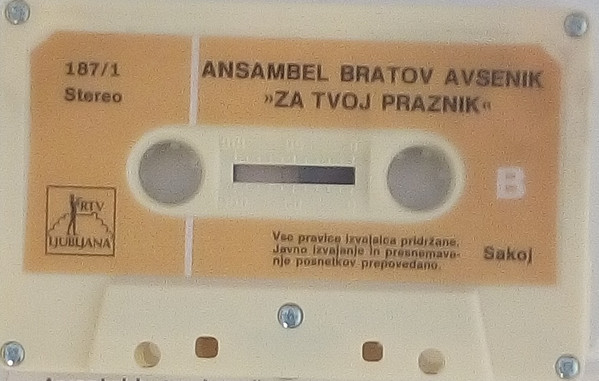 descargar álbum Ansambel Bratov Avsenik - Za Tvoj Praznik