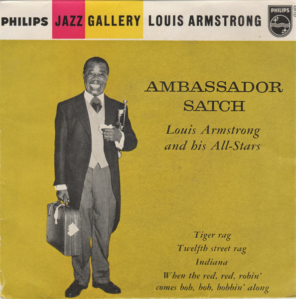Louis Armstrong & His All Stars - Ambassador Satch (LP) - Top Hat Records