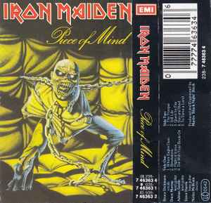 Iron Maiden – Piece Of Mind (1983, Cassette) - Discogs