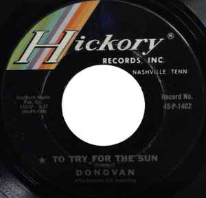 Donovan - To Try For The Sun  album cover
