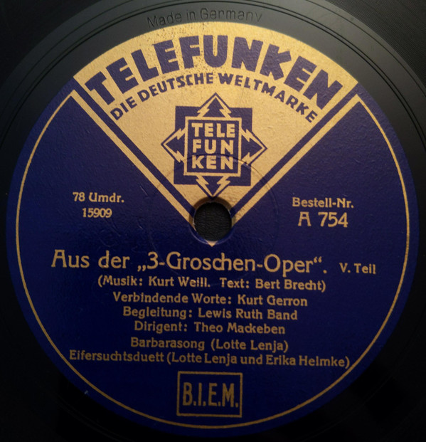 descargar álbum Various - Aus Der 3 Groschen Oper