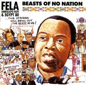 Fela Kuti - Beasts Of No Nation album cover
