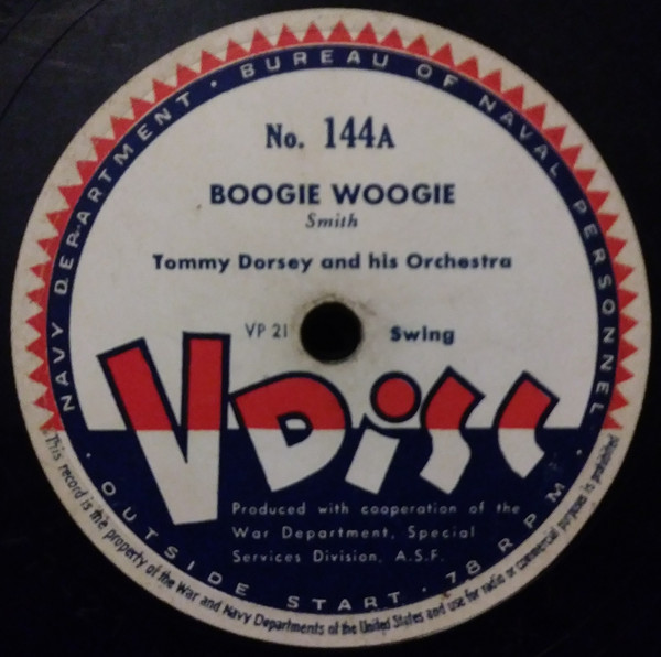 télécharger l'album Tommy Dorsey And His Orchestra - Boogie Woogie Song Of India