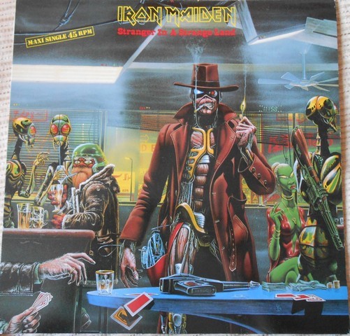 Iron Maiden – Stranger In A Strange Land (1986, Vinyl) - Discogs
