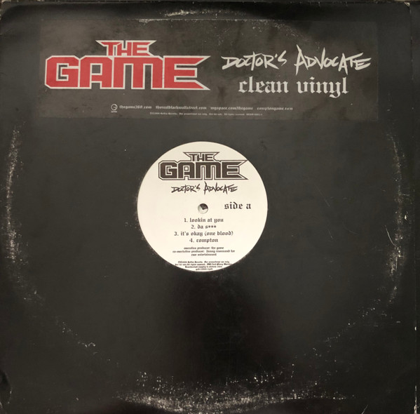 新版 The GAME. Hiphop 2LP. advocate. Doctor's 洋楽 - kintarogroup.com