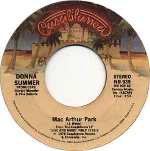Donna Summer - Mac Arthur Park album cover