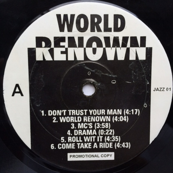 World Renown – Unaltd (Vinyl) - Discogs