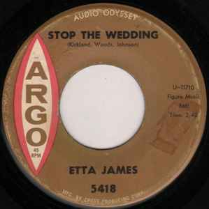 Etta James – Stop The Wedding / Street Of Tears (1962, Monarch