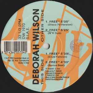 Deborah Wilson - Free album cover