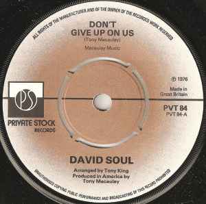 Don't Give Up On Us (Vinyl, 7