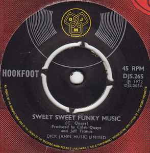 Hookfoot - Sweet Sweet Funky Music album cover