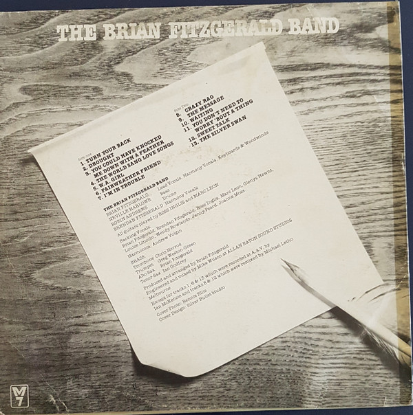 télécharger l'album The Brian Fitzgerald Band - You Could have Knocked Me Down With A Feather