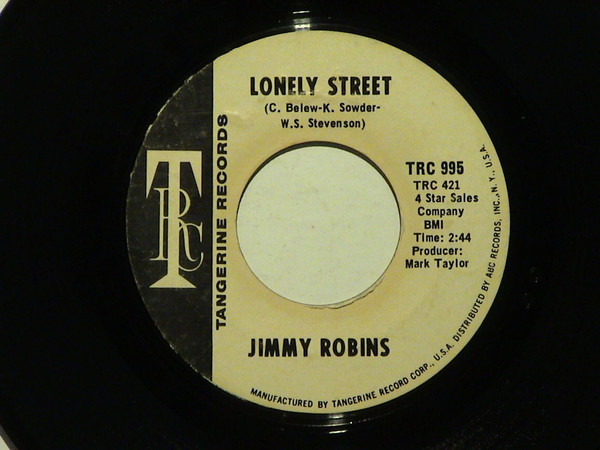 ladda ner album Jimmy Robins - Lonely Street Once In A Lifetime