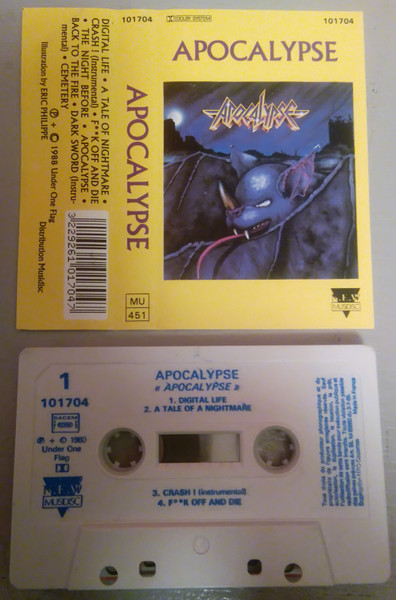 Apocalypse – Apocalypse (1988, CD) - Discogs