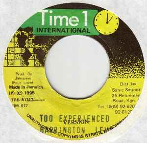 slot kartoffel abort Barrington Levy – Too Experienced (1995, Vinyl) - Discogs