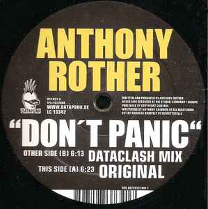 Anthony Rother - Don't Panic album cover