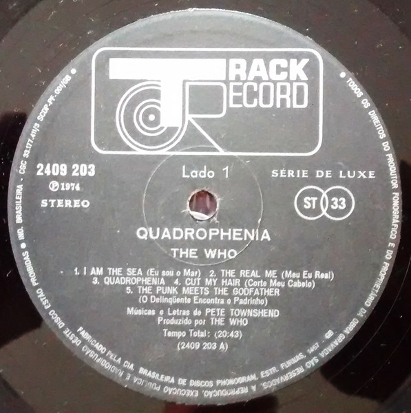 The Who - Quadrophenia | Releases | Discogs