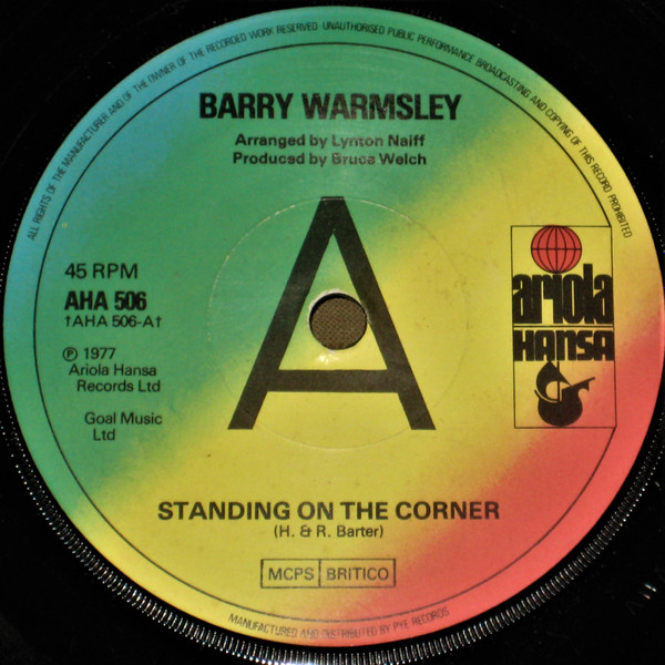 télécharger l'album Barry Warmsley - Standing On The Corner