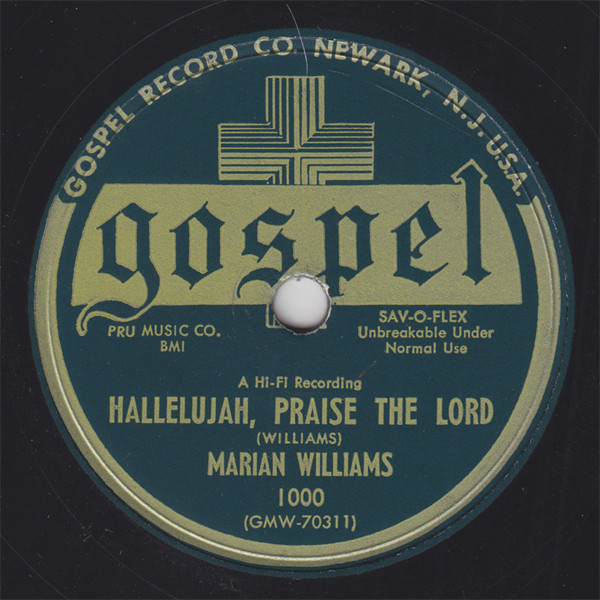 lataa albumi Marian Williams - I Cant Forget Hallelujah Praise The Lord