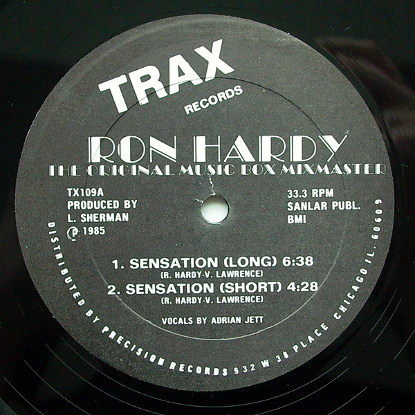 Ron Hardy / Sensation-